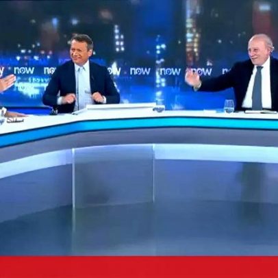 Cotrim de Figueiredo e Santana Lopes dançam nos estúdios do Now