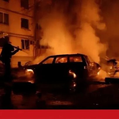 Ataque russo em Kharkiv deixa pelo menos 40 feridos