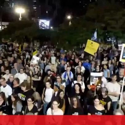 Famílias reúnem-se em Tel Aviv para exigir devolução de corpos em Gaza