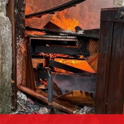 Família com duas crianças desalojada após incêndio em casa em Penafiel