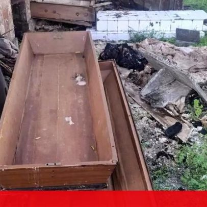 Sacristão no telhado revela profanação no cemitério de Alhos Vedros