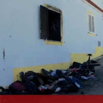 Incêndio destrói moradia em Silves e deixa quatro pessoas desalojadas