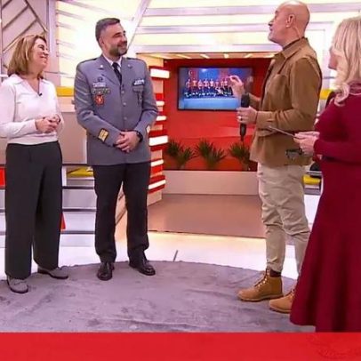 Calendário solidário 2026 dos Bombeiros Sapadores de Lisboa no Manhã CM