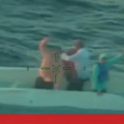Homem de 90 anos e família resgatados após 20 horas no Golfo do México