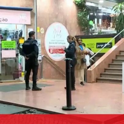 PSP prende três no Centro Comercial Babilónia; aparelhos eletrónicos apreendidos
