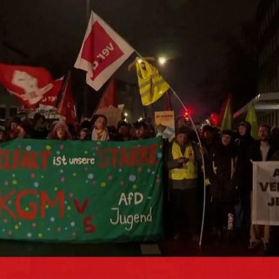 Milhares protestam contra juventude do partido de extrema-direita na Alemanha