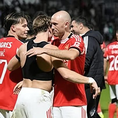 Benfica vence Nacional por 2-1, mantendo a esperança até ao fim
