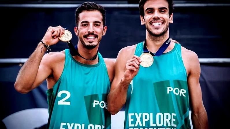 Pedrosa e Campos prontos para o Mundial de voleibol de praia com nível alto