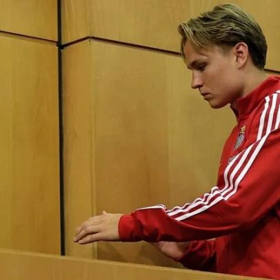 Schjelderup alivia-se após noites em claro no Benfica