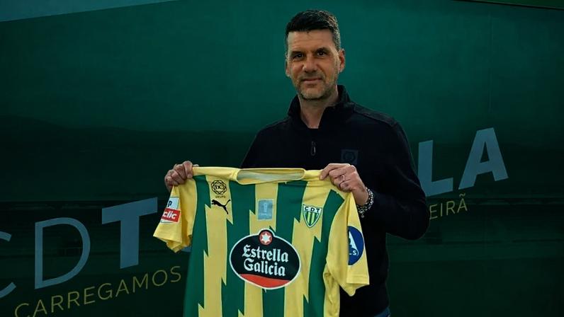 Cristiano Bacci apresentado como novo treinador do Tondela