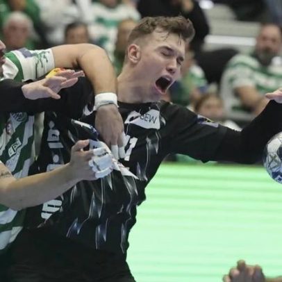 Sporting sofre derrota diante do líder Füchse na Liga dos Campeões