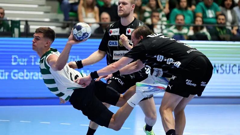 Sporting perde por 37-38 frente ao Füchse Berlin
