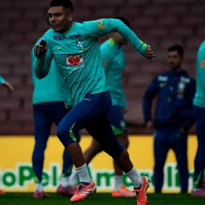 Casemiro admite que terá de passar a braçadeira da seleção brasileira