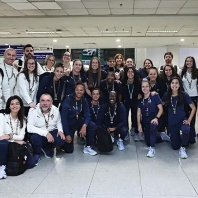 Seleção feminina já chegou às Filipinas para o Mundial