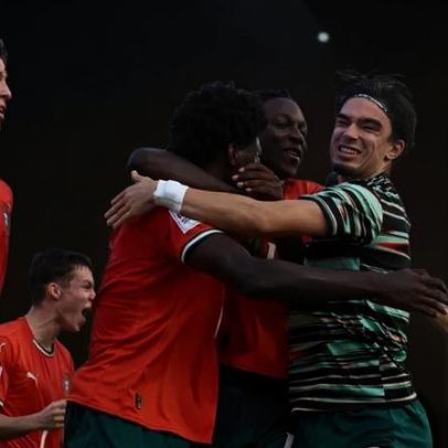 Portugal vence Bélgica 2-1 em Sub-17