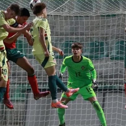 Sub-17 de Portugal empata com País de Gales no apuramento para o Europeu