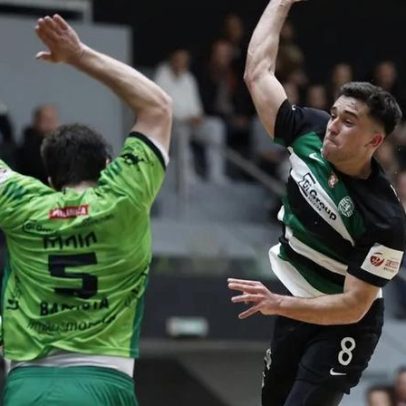 Sporting volta à liderança do campeonato após vencer Águas Santas