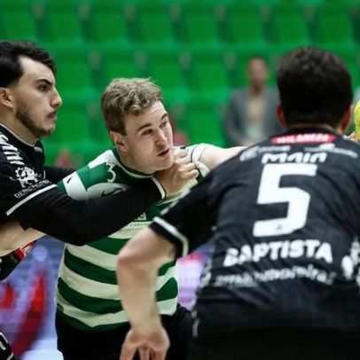 Sporting volta à liderança do campeonato após vencer Águas Santas
