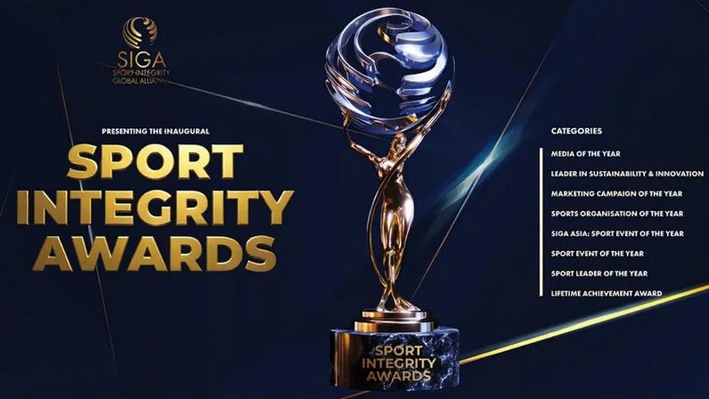 SIGA apresenta os primeiros Sport Integrity Awards com várias categorias