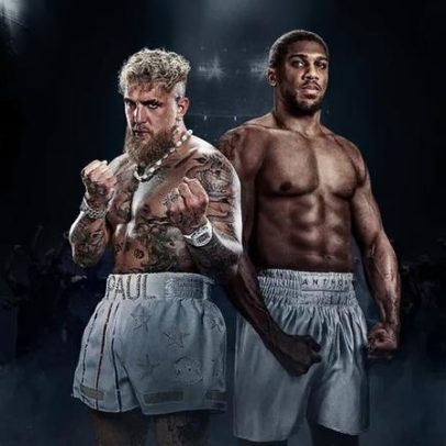 Jake Paul admite que Anthony Joshua não era a primeira opção
