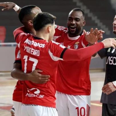 Benfica vence Leões de Porto Salvo para manter liderança