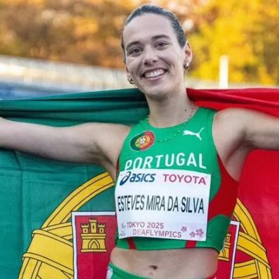 Margarida Silva vence ouro nos 800m nos Surdolímpicos