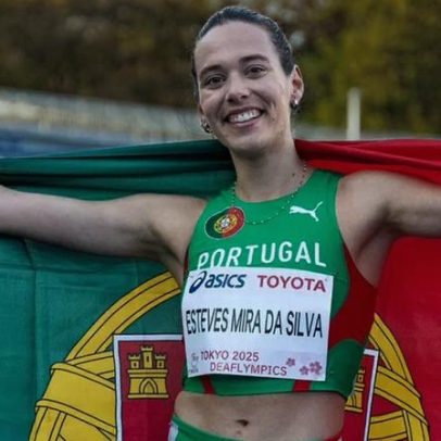 Margarida Silva conquista prata nos 1.500 m sem sapatilha