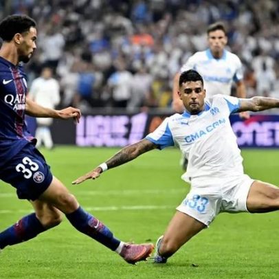 Supertaça francesa entre PSG e Marselha disputada no Kuwait