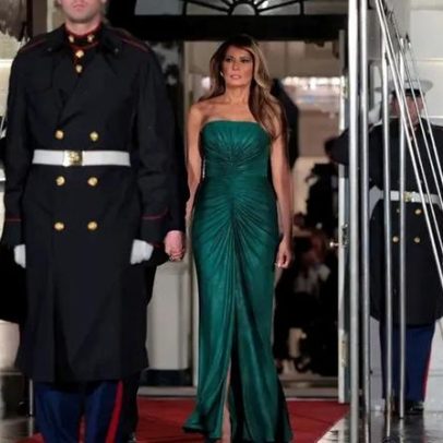Georgina Rodríguez e Melania Trump: looks do jantar na Casa Branca