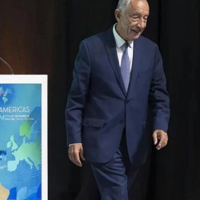 Marcelo Rebelo de Sousa recorda conversa com Trump sobre Ronaldo
