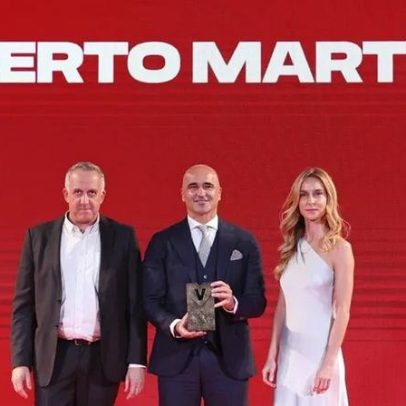 Martínez recebe prémio e volta a falar da conquista do Mundial