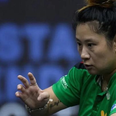 Jieni Shao eliminada na segunda ronda do WTT Star de Mascate