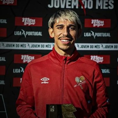 Werton vence o prémio de melhor jovem da 2.ª Liga pelo Leixões