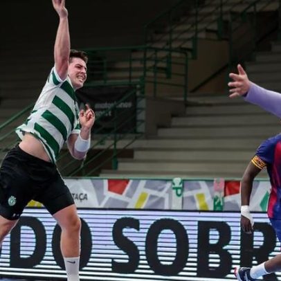 Sporting falha na Champions ao perder em Berlim