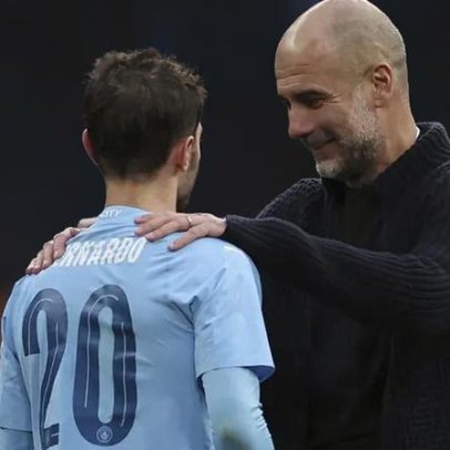 Guardiola elogia Bernardo Silva como um dos melhores jogadores que já treinou