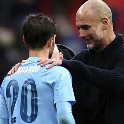 Guardiola elogia Bernardo Silva como um dos melhores jogadores que já treinou
