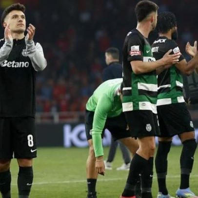 Pote aproveita treino para reforçar preparação para dérbi contra o Benfica