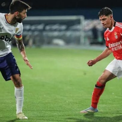 Rodrigo Rêgo muito feliz com a estreia, mister disse-me há dias