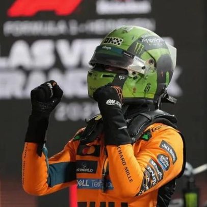 Norris parte da pole para o Grande Prémio de Las Vegas de F1