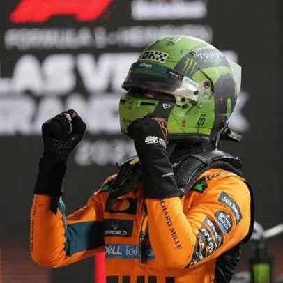 Norris parte da pole para o GP de Las Vegas da F1
