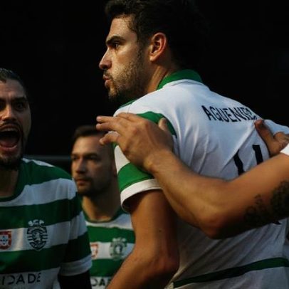 Sporting vence Ac. São Mamede e assume liderança do campeonato