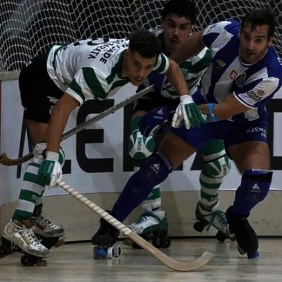 Sporting x FC Porto: clássico de hóquei em patins este domingo no Record