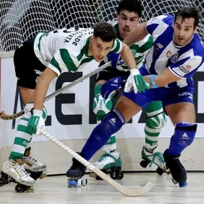 Sporting vs FC Porto: clássico de Hóquei em Patins este domingo no Record