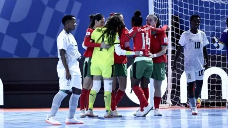 Portugal goleia Tanzânia no Mundial de futsal feminino nas Filipinas