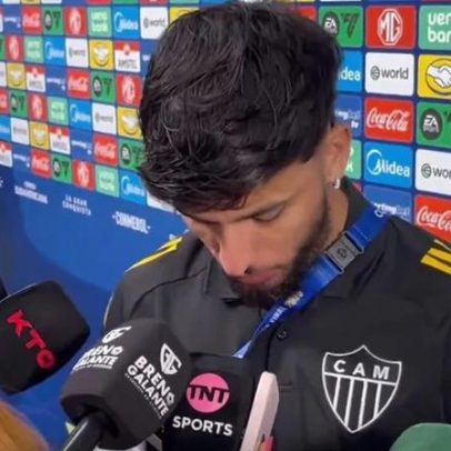 Biel pede desculpas aos adeptos do Atlético Mineiro e promete voltar por cima