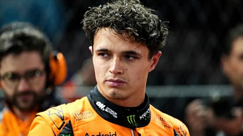 Lando Norris frustrado com perda de pontos em Las Vegas
