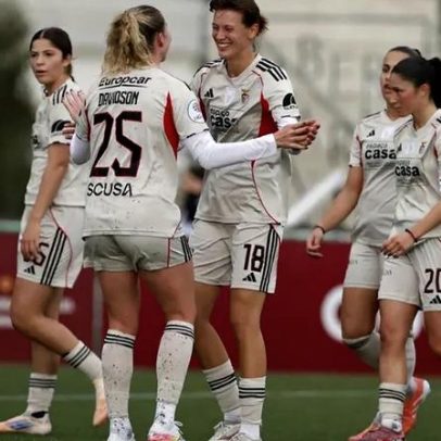 Benfica goleia Albergaria e avança na Taça de Portugal feminina
