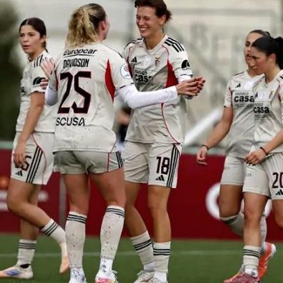 Benfica goleia Albergaria e avança na Taça de Portugal feminina