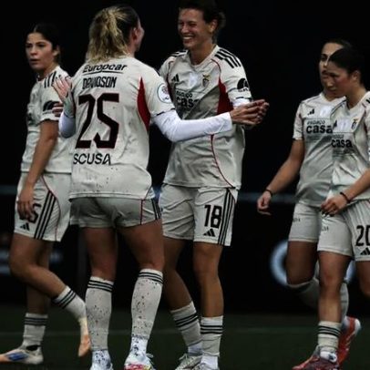 Benfica goleia Albergaria e avança na Taça de Portugal feminina