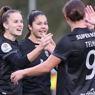 Sporting vence Académica com póquer de Telma Encarnação e avança na Taça